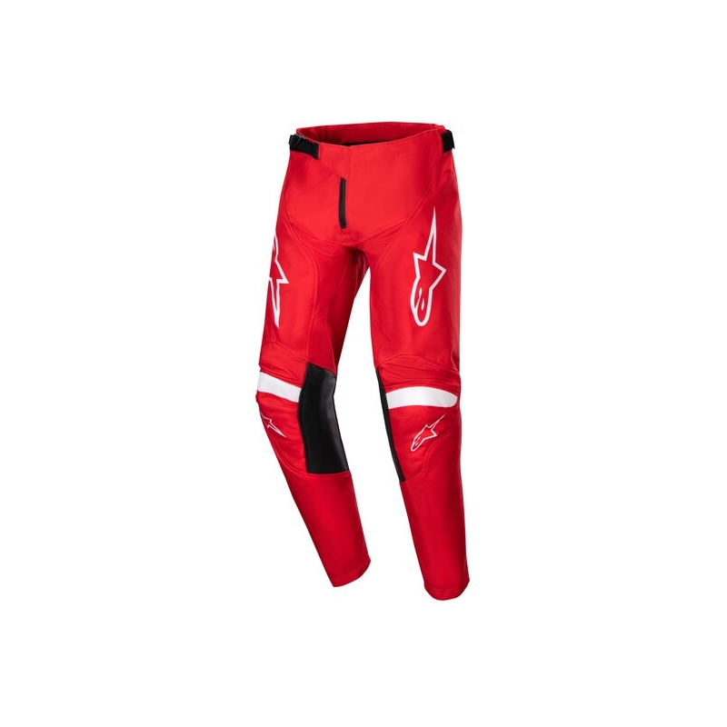 Alpinestars Racer Lurv 2024 Kinder Motocross-Hose rot und weiß