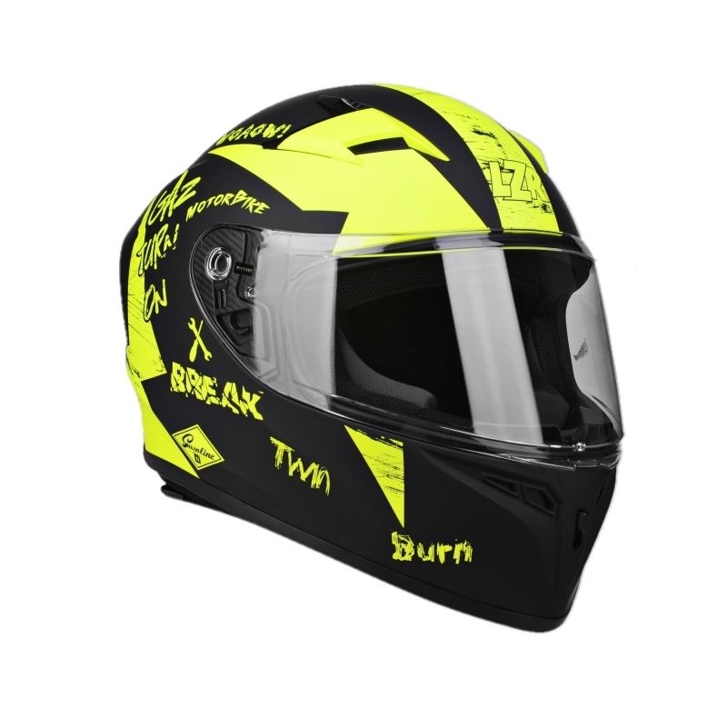 Kinder Integral Motorradhelm Lazer FH4 Bad Boy Ausverkauf