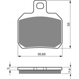 Bremsbeläge GOLDFREN 152 S3
