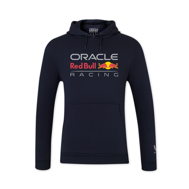 Kapuzenpulli Red Bull Dynamic Bull Logo dunkelblau