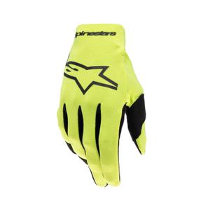 Alpinestars Radar 2024 fluo gelb-schwarz Kinder Motocross Handschuhe