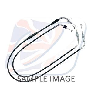 Throttle cables (pair) Venhill H02-4-081-BK featherlight schwarz