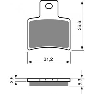 Bremsbeläge GOLDFREN 202 S3