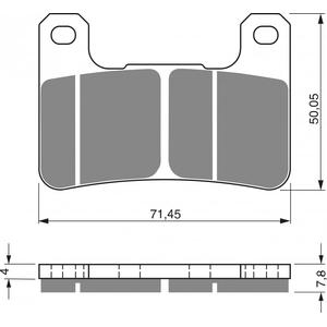Bremsbeläge GOLDFREN 213 S3