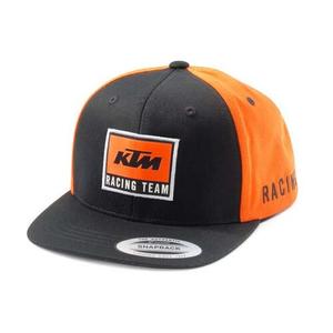 KTM Kids Team Flat Cap OS schwarz-orange