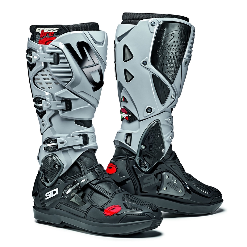 Motorradstiefel SIDI CROSSFIRE 3 SRS schwarz-grau