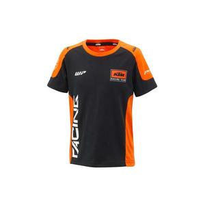 Kinder-T-Shirt KTM Team schwarz-orange
