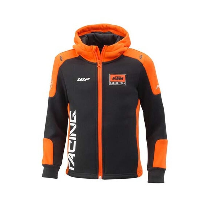Kids Team Hoodie schwarz-orange