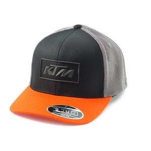KTM Outline Trucker-Mütze grau-schwarz-orange