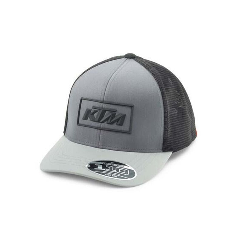 KTM Outline Trucker Kindermütze grau-schwarz