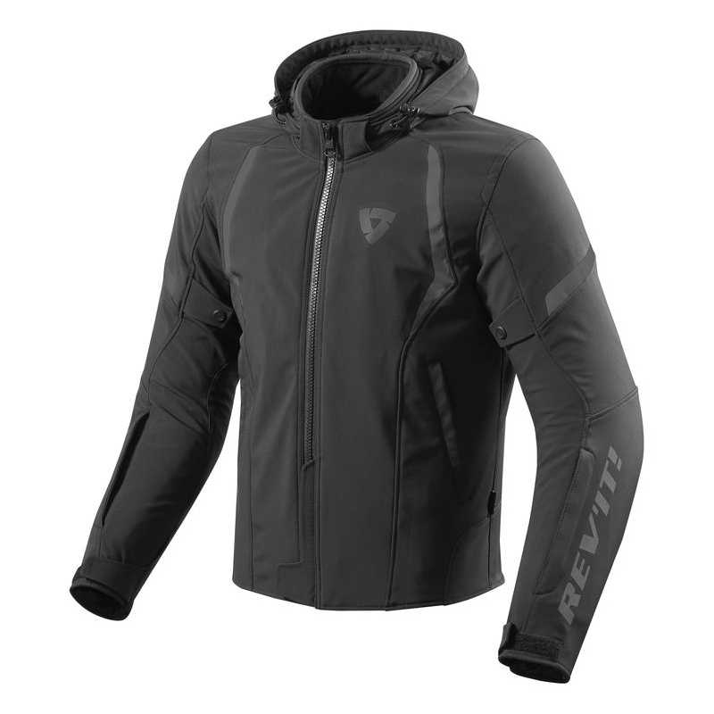 Revit Burn Black Motorradjacke Ausverkauf