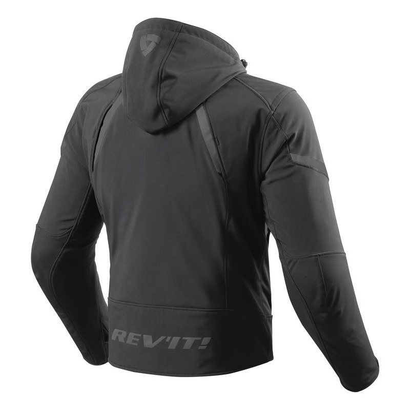 Revit Burn Black Motorradjacke Ausverkauf