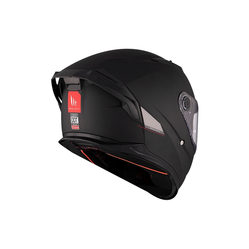 MT BRAKER SV SOLID A1 Integral Motorradhelm glänzend schwarz