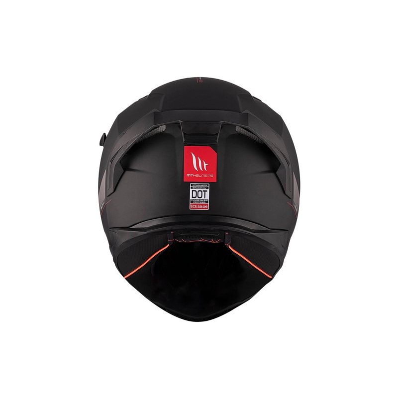 MT BRAKER SV SOLID A1 Integral Motorradhelm glänzend schwarz