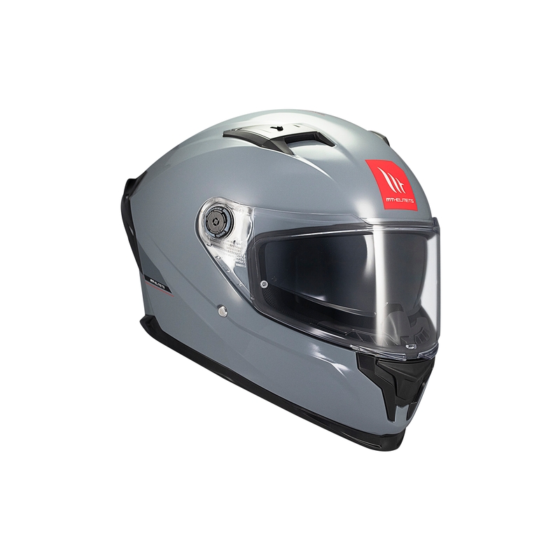 MT BRAKER SV SOLID A12 Integral Motorradhelm grau