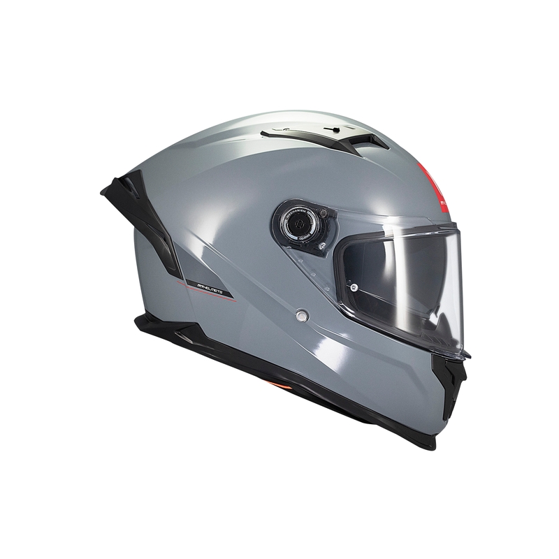 MT BRAKER SV SOLID A12 Integral Motorradhelm grau