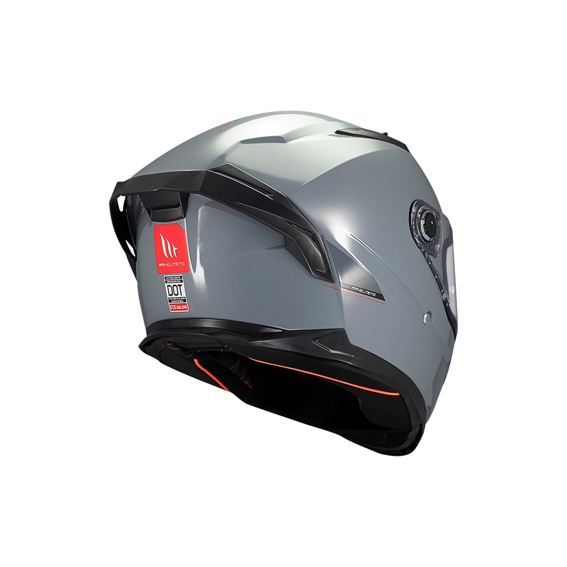 MT BRAKER SV SOLID A12 Integral Motorradhelm grau