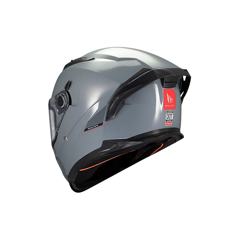 MT BRAKER SV SOLID A12 Integral Motorradhelm grau