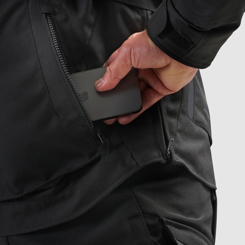 Rebelhorn Hiker IV Motorradjacke schwarz