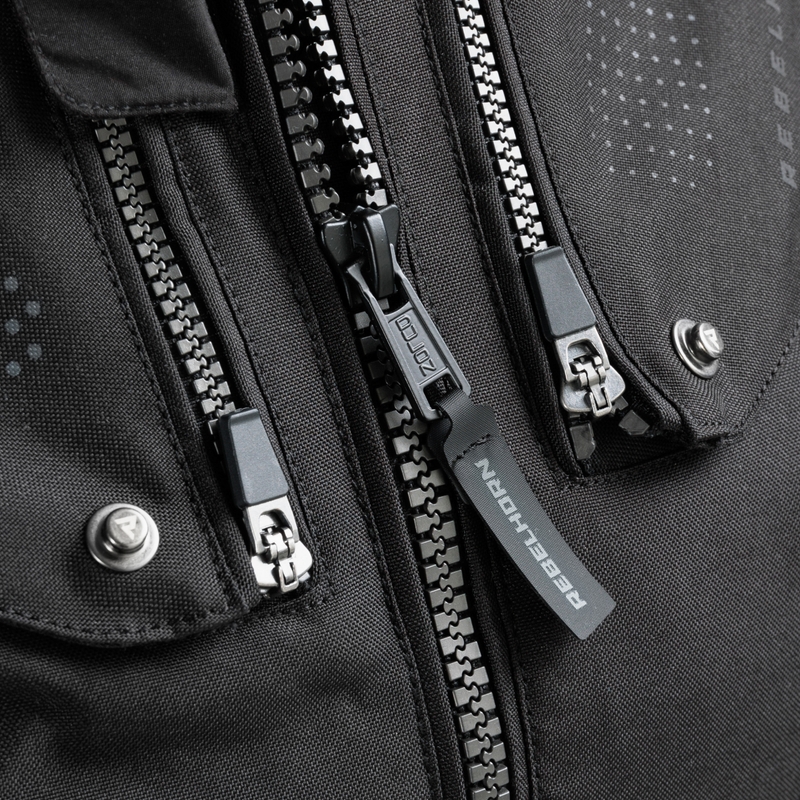 Damen Motorradjacke Rebelhorn Hiker IV schwarz