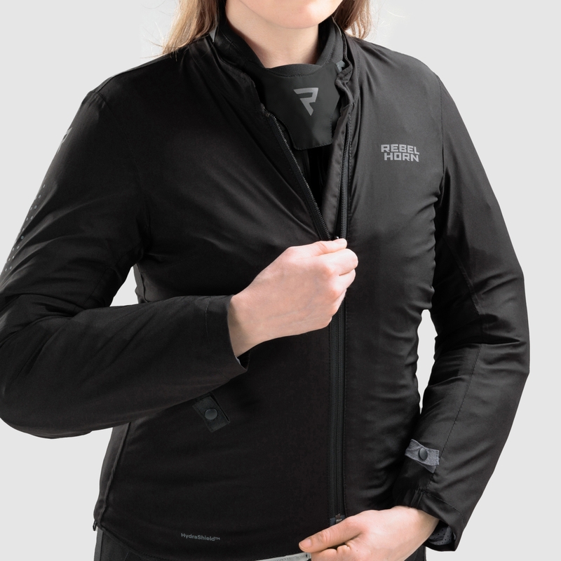 Damen Motorradjacke Rebelhorn Hiker IV schwarz