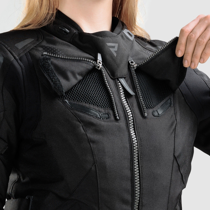 Damen Motorradjacke Rebelhorn Hiker IV schwarz