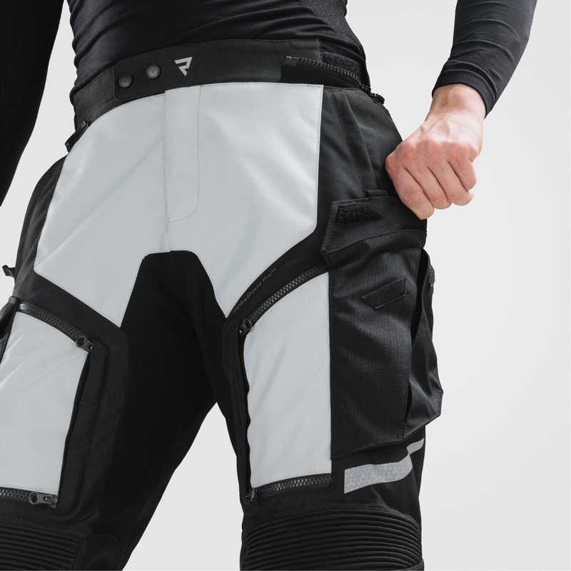 Rebelhorn Cubby V Motorradhose schwarz-grau