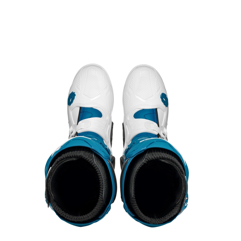 Motorradstiefel SIDI CROSSFIRE 3 SRS weiß-blau