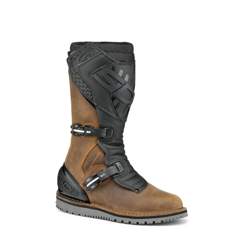 Motorradstiefel SIDI TRIAL ZERO.2 braun-schwarz