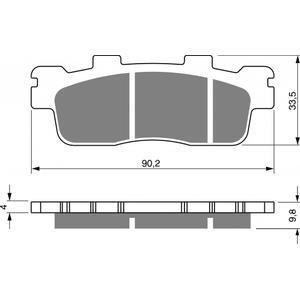 Bremsbeläge GOLDFREN 302 AD  STREET