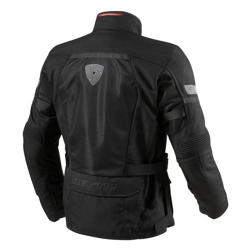 Bunda na motorku Revit Levante černá