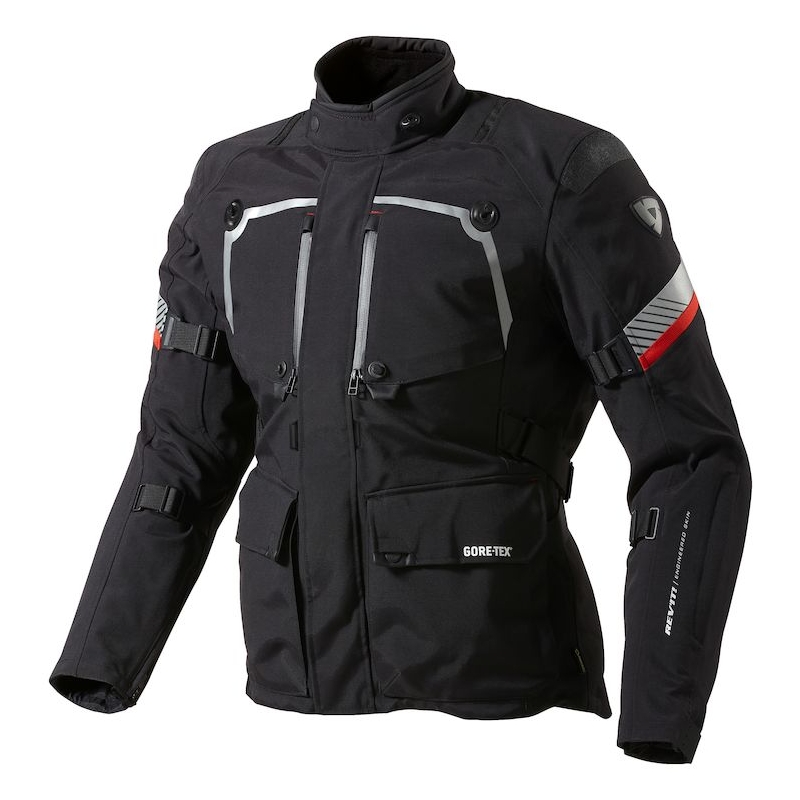 Revit Poseidon GTX Motorradjacke schwarz