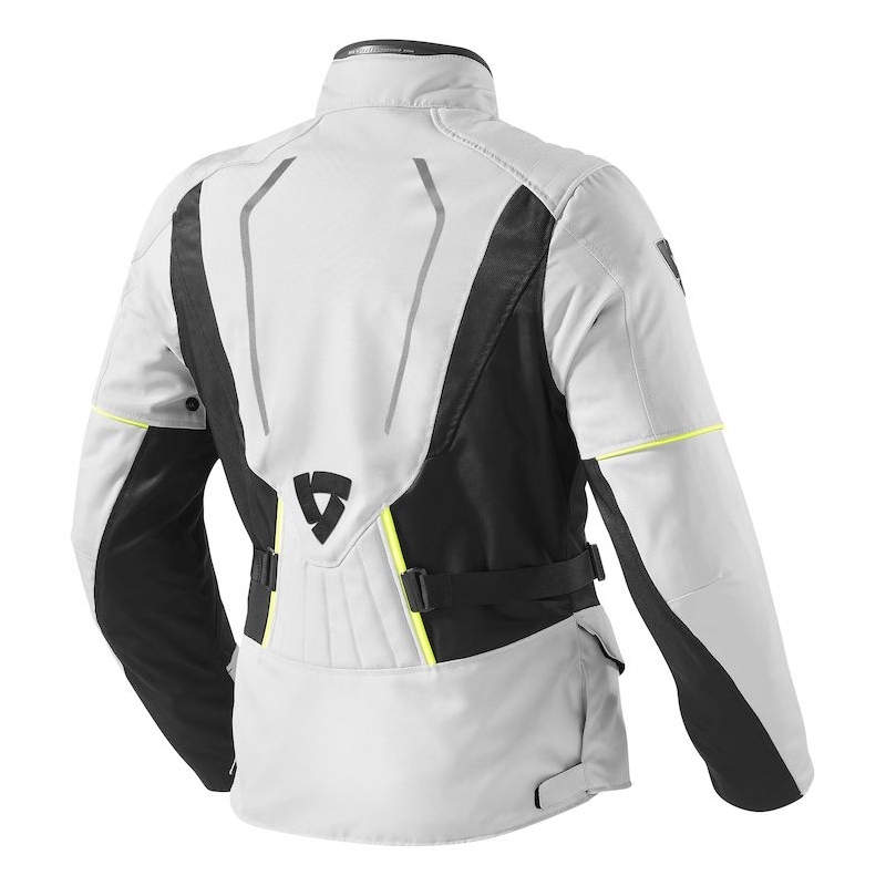 Frauen Revit Monroe Silber und Schwarz Motorrad Jacke Ausverkauf