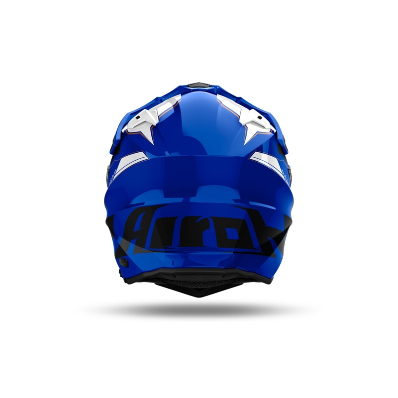 Endurohelm Airoh Commander 2 Reveal glänzend blau