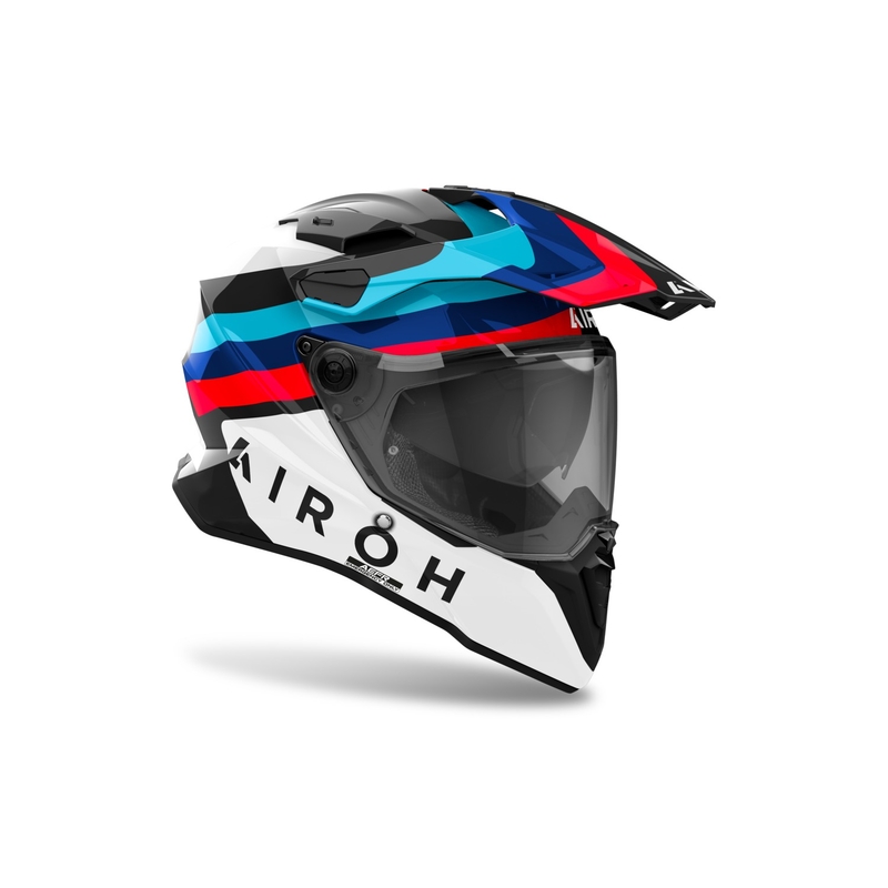 Airoh Commander 2 Doom Enduro Helm glänzend schwarz