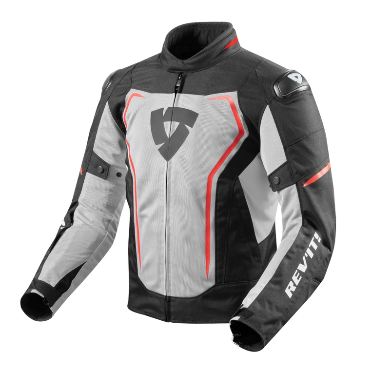 Motorradjacke Revit Vertex air schwarz-rot Ausverkauf