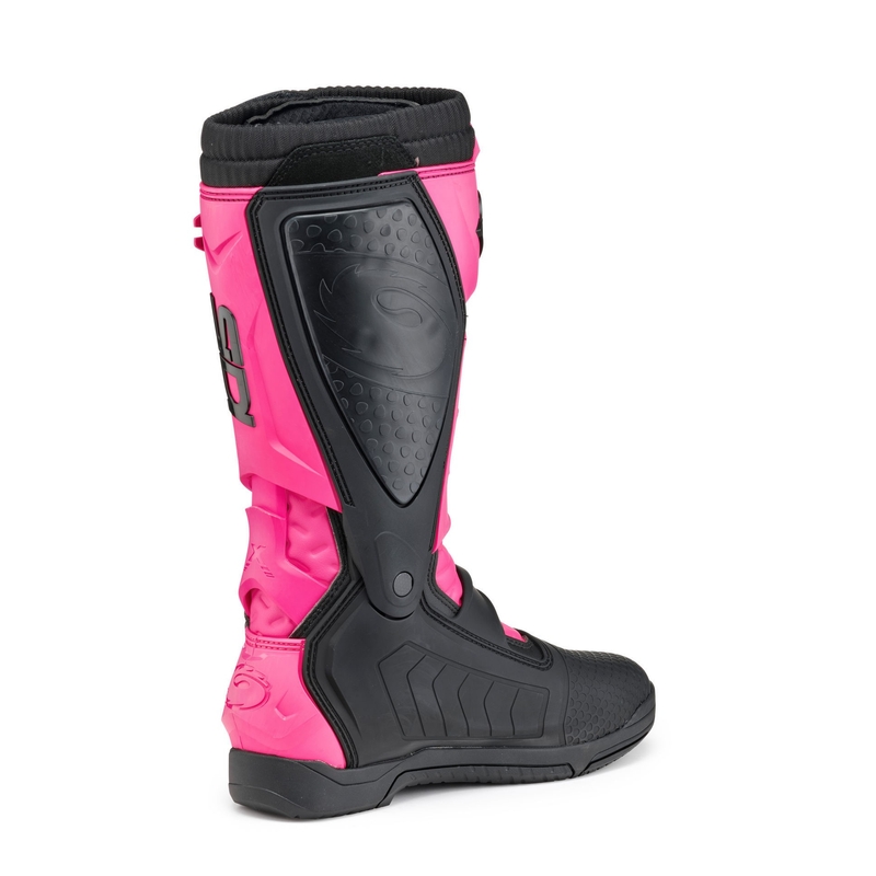 SIDI X POWER SC LEI Motorradstiefel für Frauen in Schwarz und Rosa