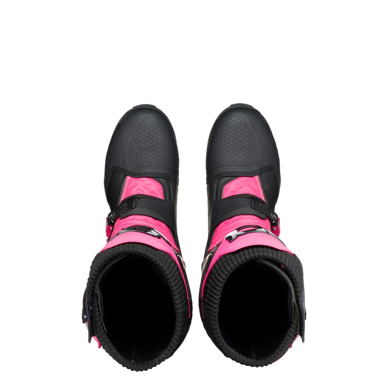 SIDI X POWER SC LEI Motorradstiefel für Frauen in Schwarz und Rosa
