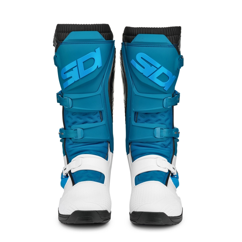 SIDI X POWER SC LEI Damen Motorradstiefel weiß und blau