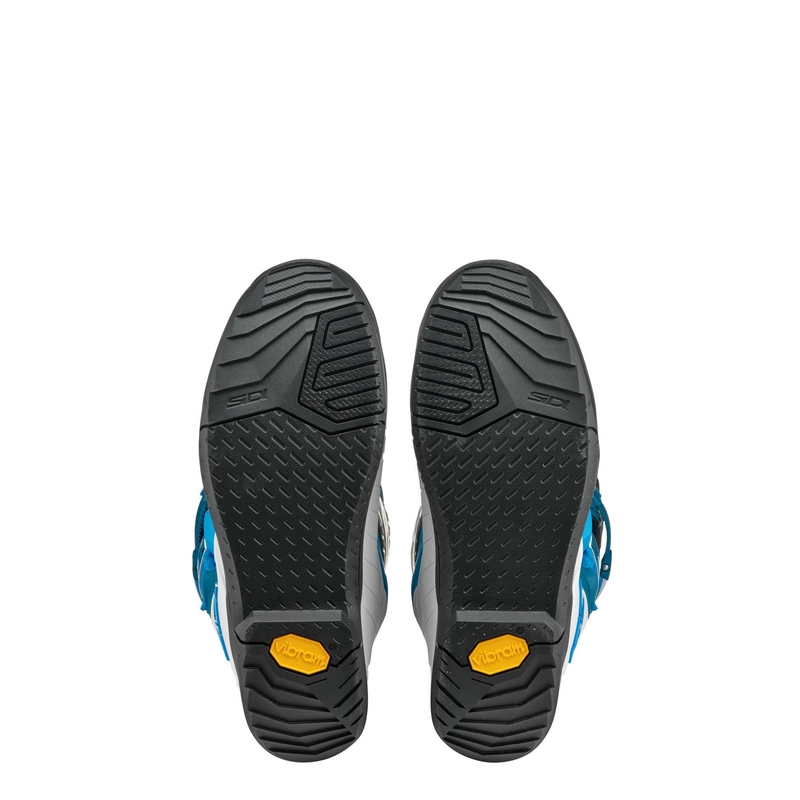 SIDI X POWER SC LEI Damen Motorradstiefel weiß und blau