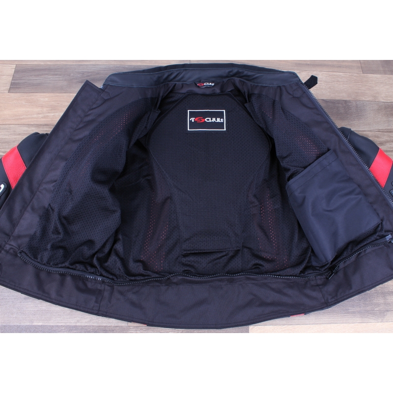 Men's Tschul 747 Speedster Jacke schwarz-rot Ausverkauf