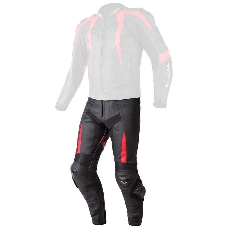 Herren Tschul 747 Speedster schwarz und rot Hose Ausverkauf
