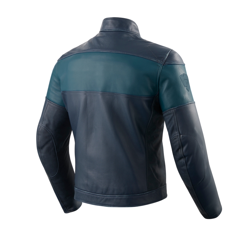 Revit Nova Vintage Blaue Motorradjacke