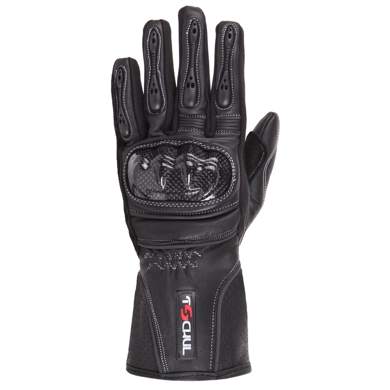Damen Motorradhandschuhe Tschul 211 schwarz