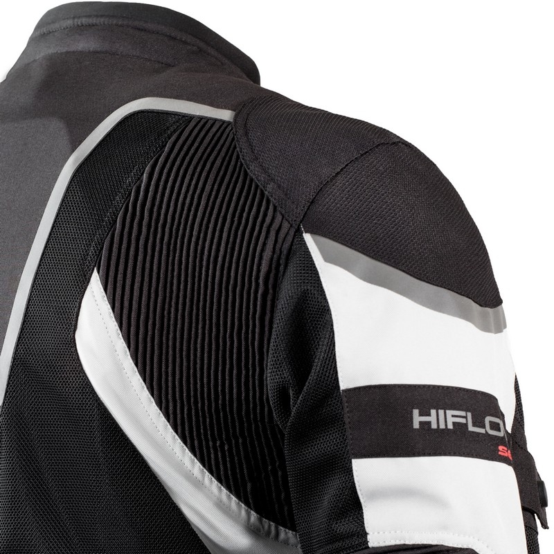 Motorradjacke Rebelhorn Hiflow III silber-schwarz