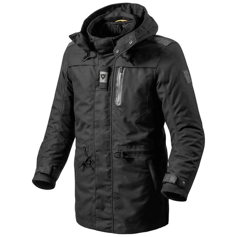 Revit Dayton Motorradjacke schwarz