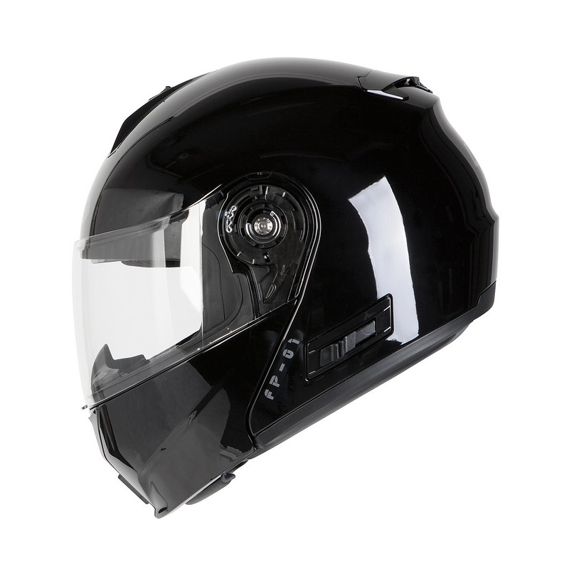 Kipphelm Ozone FP-01 PR schwarz glänzend Ausverkauf