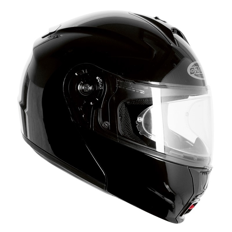 Kipphelm Ozone FP-01 PR schwarz glänzend Ausverkauf