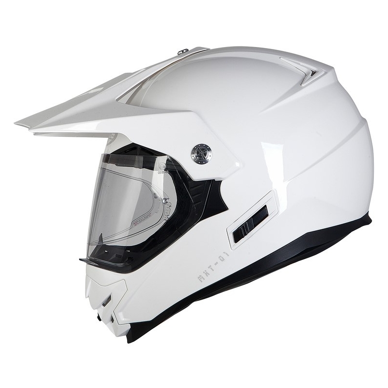 Endurohelm Ozone MXT-01 Pinlock Ready weiß