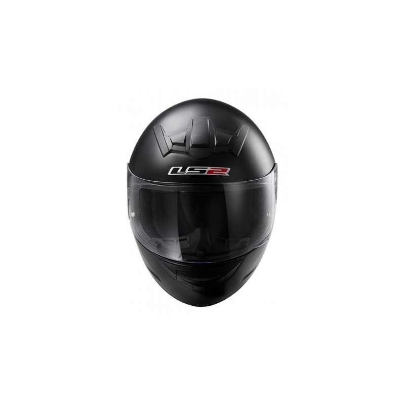 Motorradhelm LS2 FF352 ROOKIE SOLID schwarz matt Ausverkauf